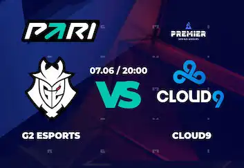 PARI: G2 одолеет Cloud9 в первом матче на BLAST Premier: Spring Final 2023 по CS:GO