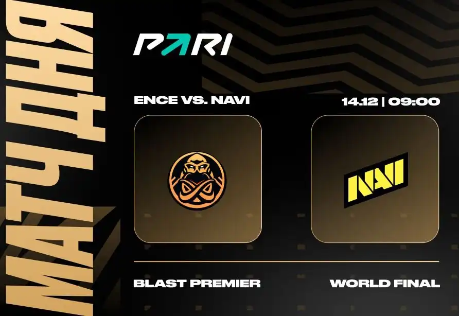 PARI: NAVI выбьют ENCE из BLAST Premier: World Final 2023 по CS2