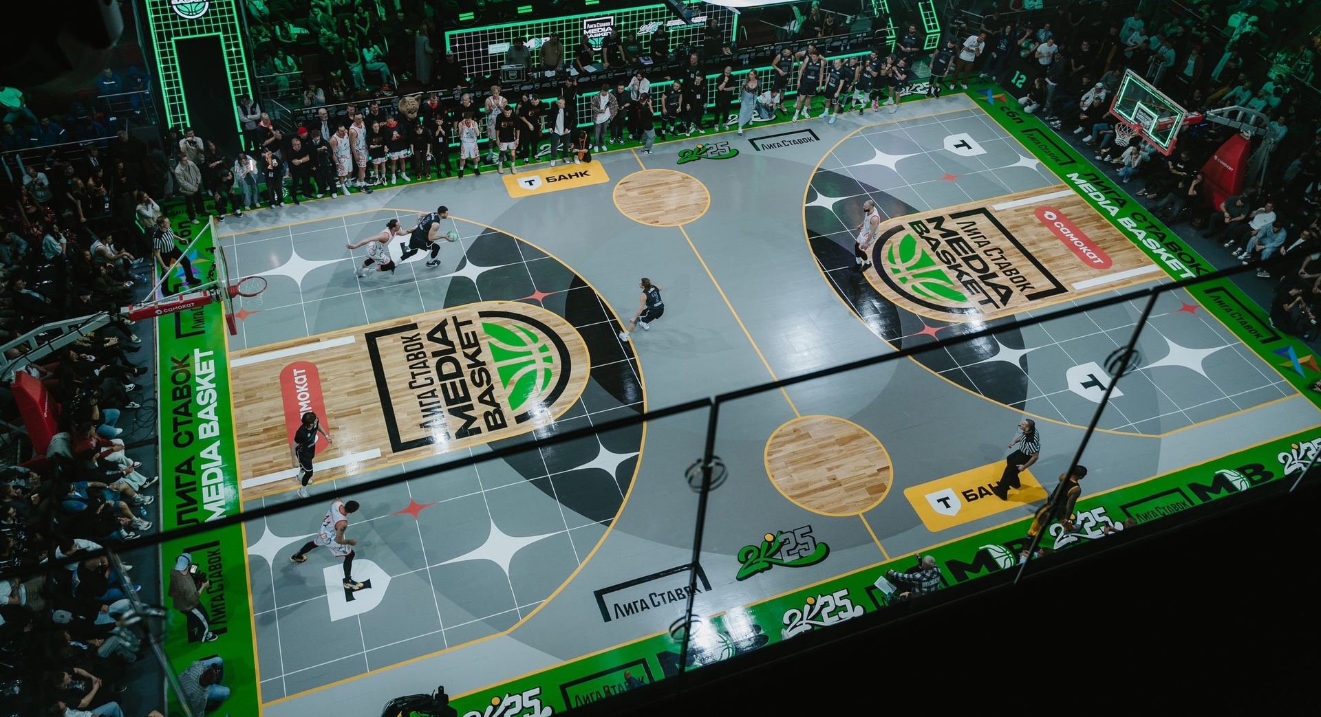 Звёзды спорта и музыки стали участниками благотворительного матча ЛИГА СТАВОК MEDIA BASKET