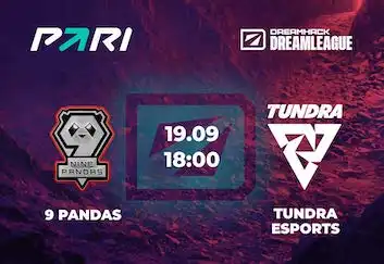 PARI: Tundra не отдаст 9 Pandas победу на DreamLeague Season 21 по Dota 2