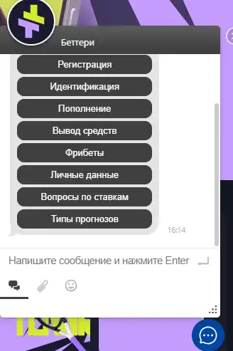 Горячая линия Bettery: как связаться со службой поддержки