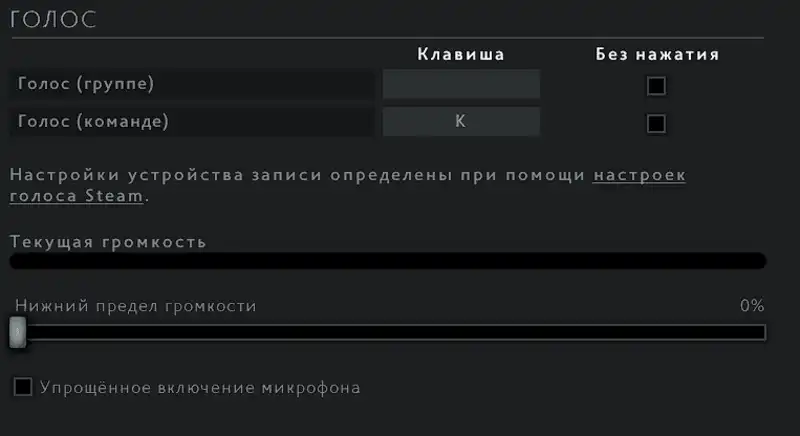 Что делать, если не работает микрофон в Dota 2