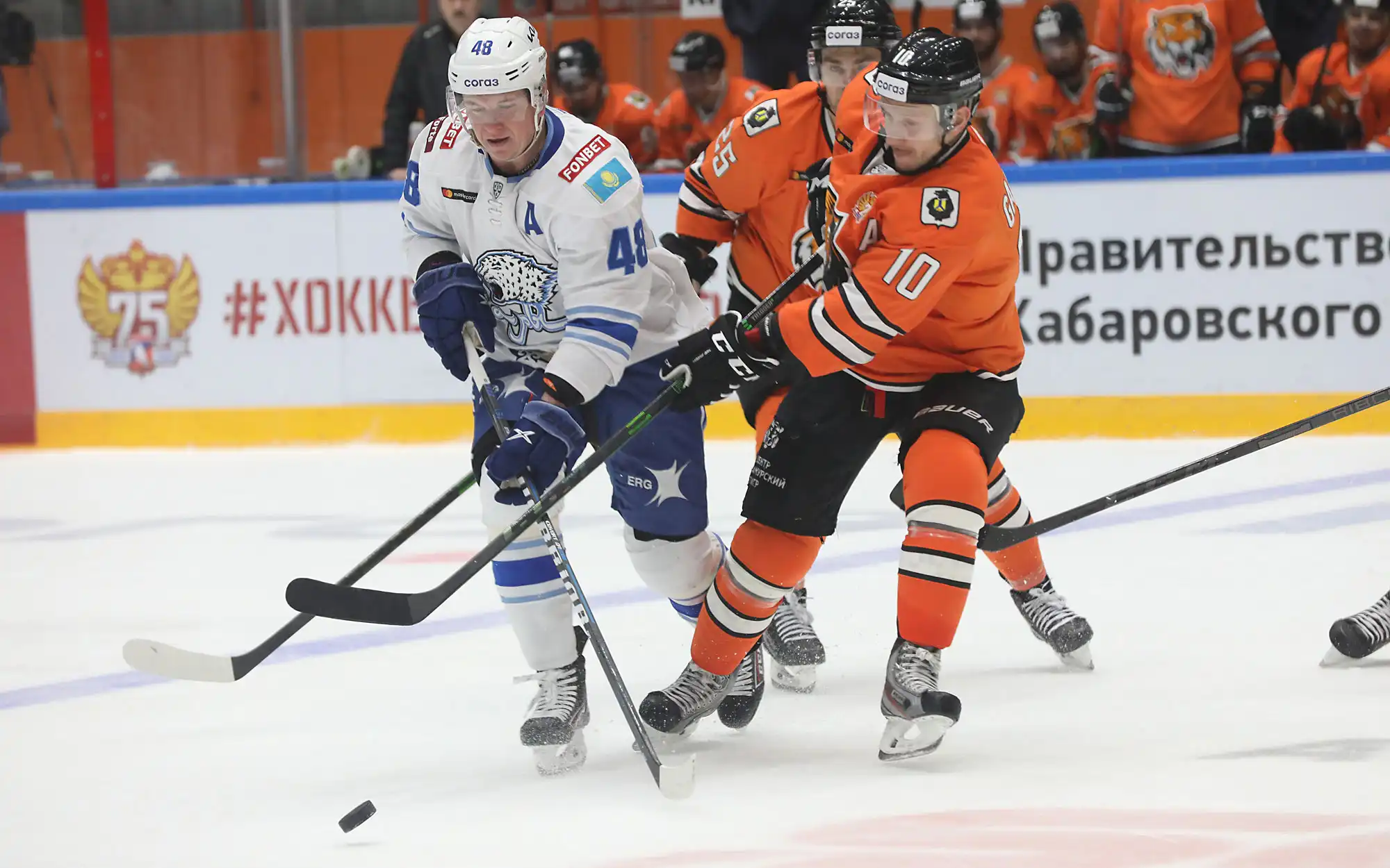 Амур — Барыс 16.02.2024 прогноз и ставки на хоккейный матч КХЛ
