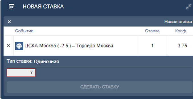 европейский гандикап