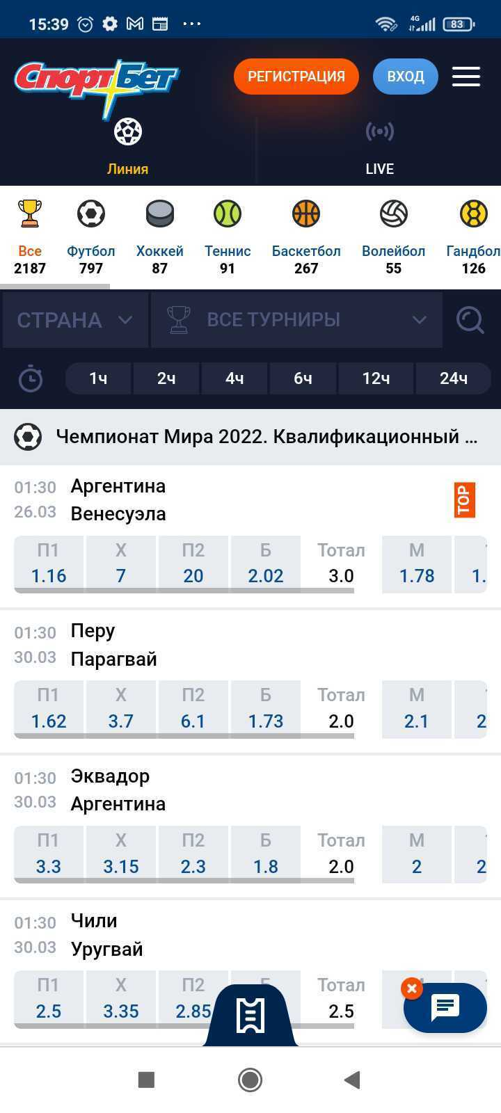 Как делать ставки в БК Спортбет