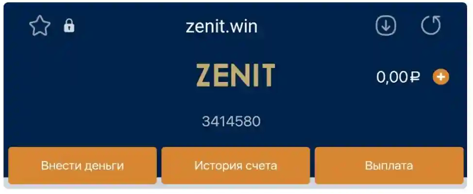 Как пополнить счет на Zenit: способы, что учитывать