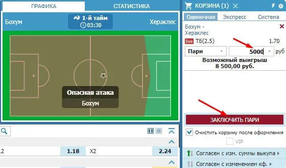Коэффициенты Бетсити