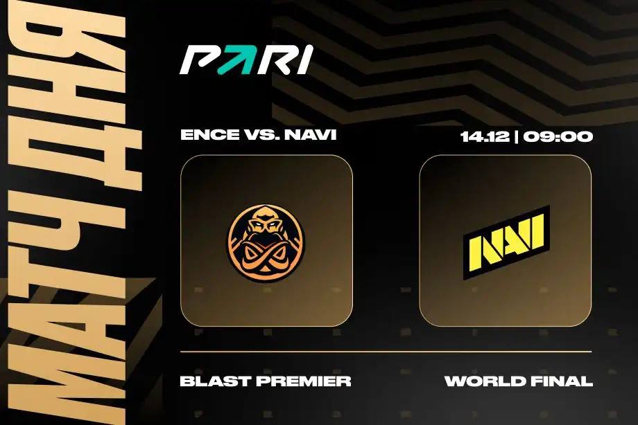 PARI: NAVI выбьют ENCE из BLAST Premier: World Final 2023 по CS2