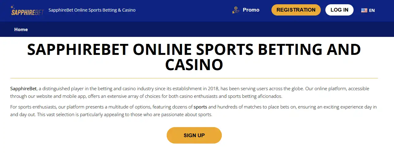 Sapphirebet промокод