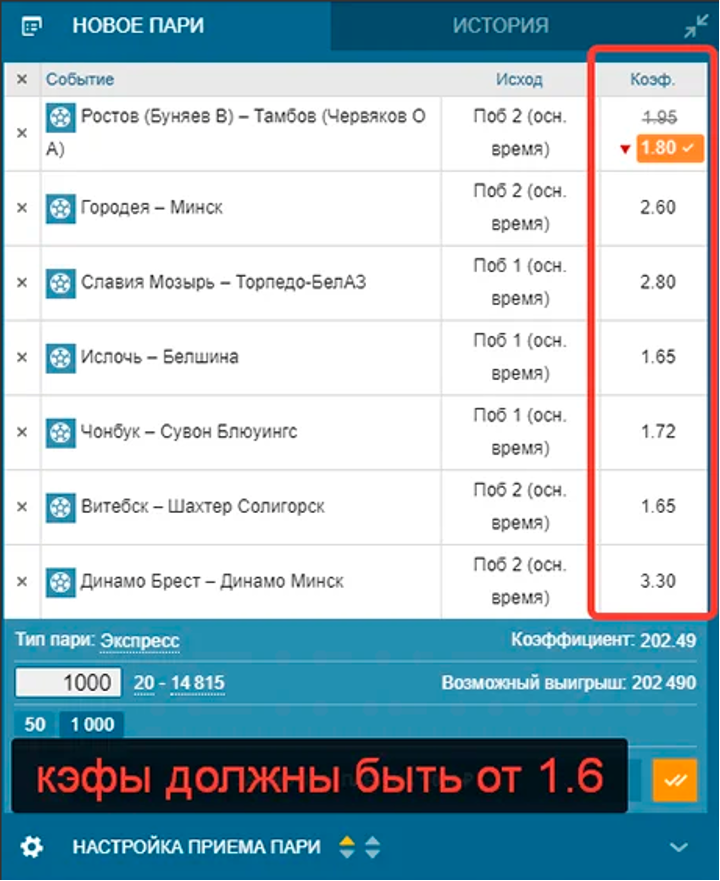 Страховка ставки Фонбет