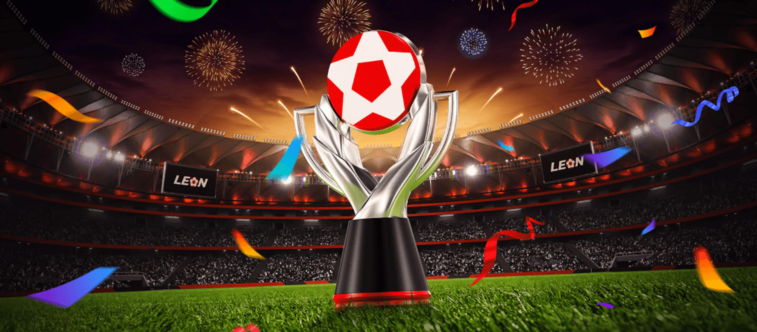 Выбирайте большой коэффициент и выигрывайте большие фрибеты от Леон